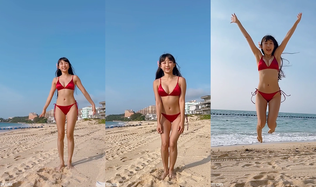 그저 점프만 했을뿐인데 슬로우모션으로 근육의 움직임까지 포착! 표은지