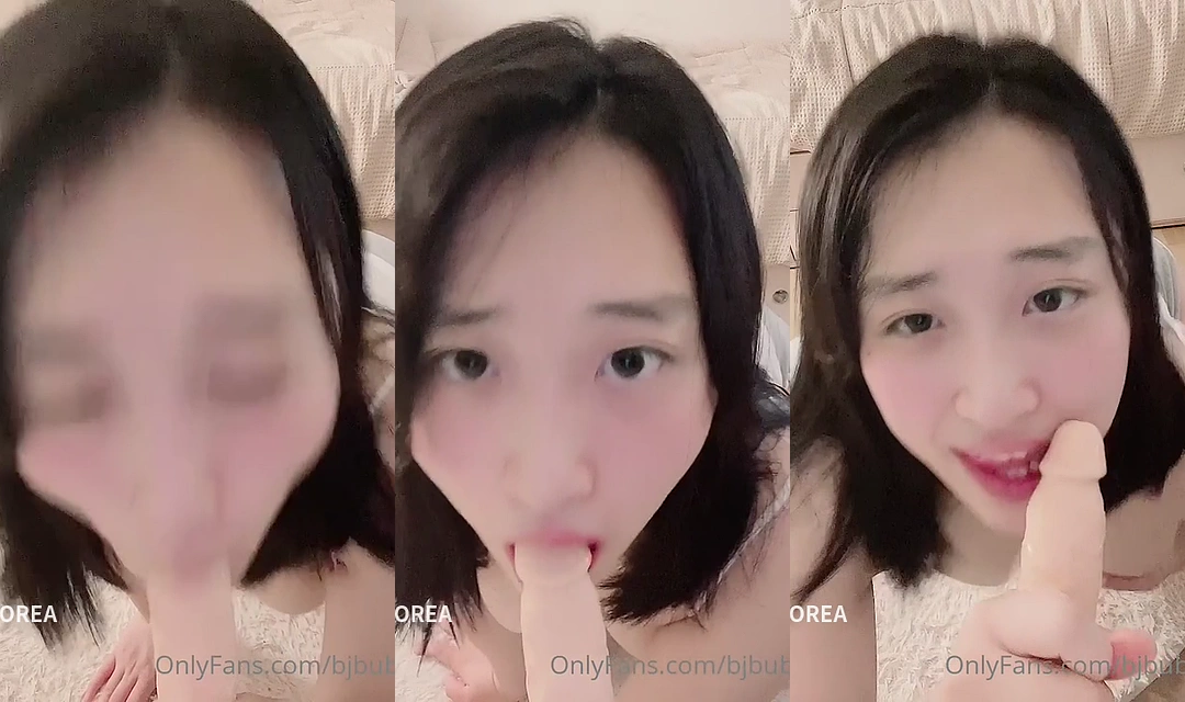 딜도로 딥쓰롯 연습하는 육덕녀