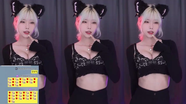 섹시캣 최솜이 리액션