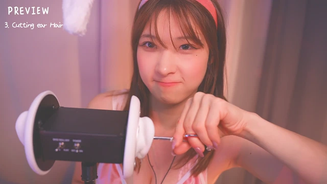 명아츄 패트리온 ASMR - 토끼 아가씨의 귀청소
