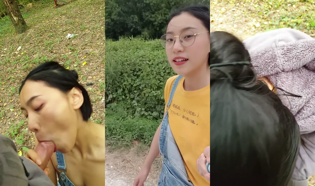 상쾌한 숲에서 섹스하기 위해 떠나는 여행