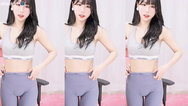 귀염순둥녀의 레깅스 입고 리액션