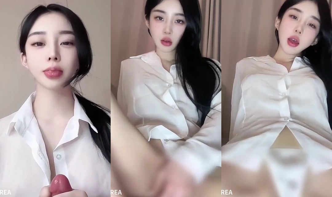노브라 상태로 셔츠만 입고 꼭지 + 밑구멍 노출